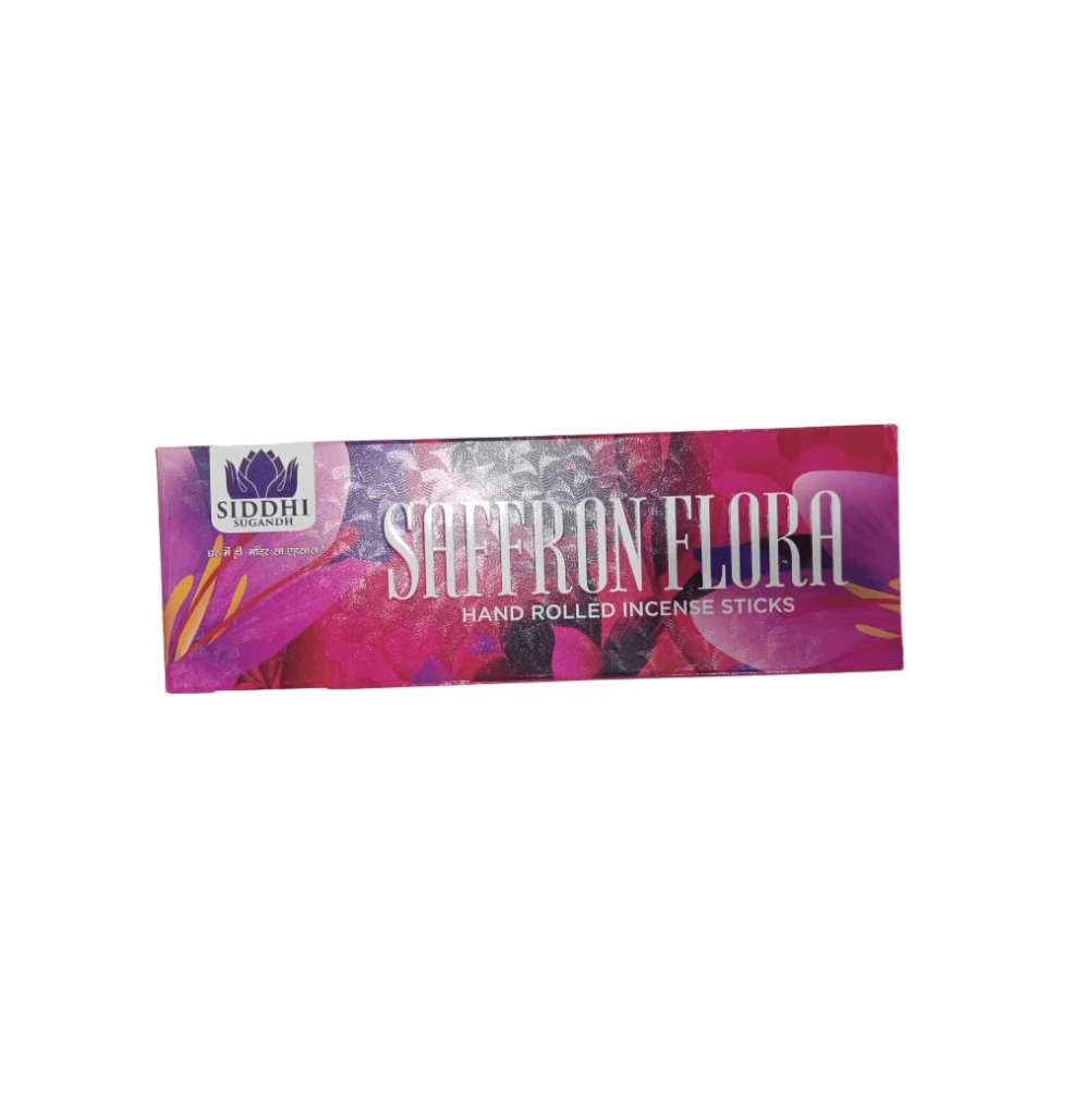 Siddhi Saffron Flora Hand Rolled Agarbatti 250 Gm